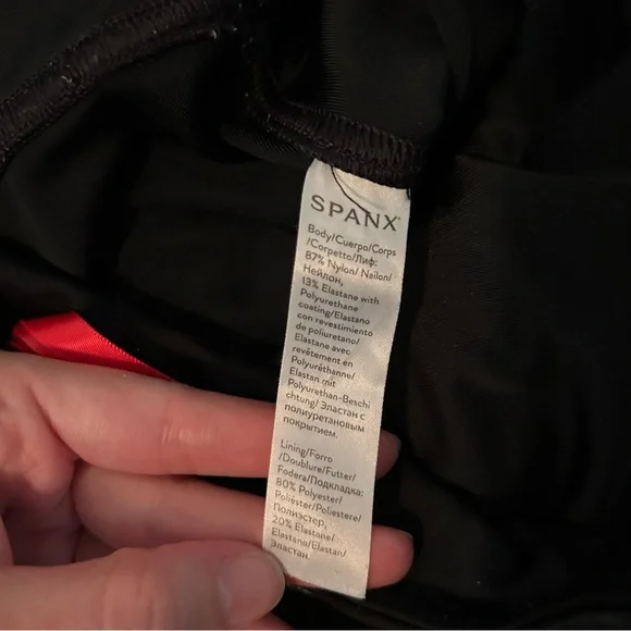 Spanx Black Faux Leather Leggings - Picture 4 of 7